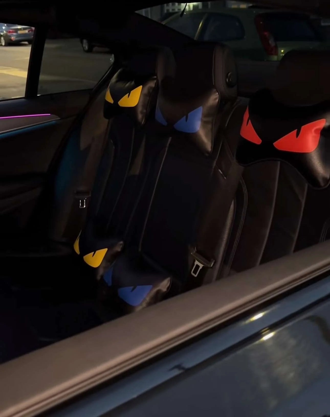 Performance Headrests — Aggressive Eye Design